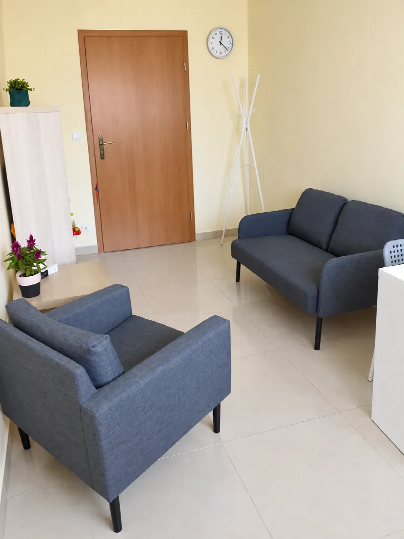 Gabinet konsultacyjny ośrodka BioVitaMed w Dąbrowie Tarnowskiej.